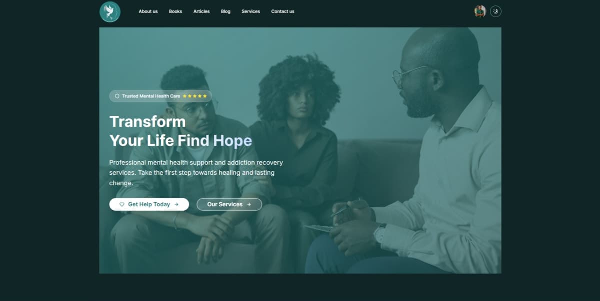 Full-Stack Digital Mental Health & Wellness Platform